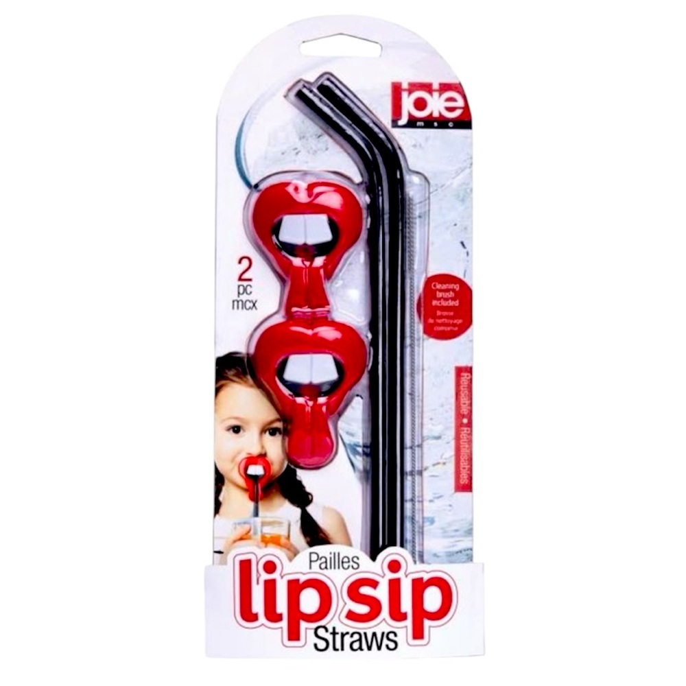Joie Lip Sip Reusable Straws - NWT